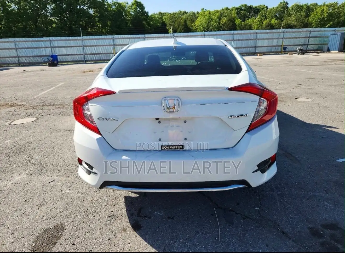 Honda Civic Touring Sedan 2020 White