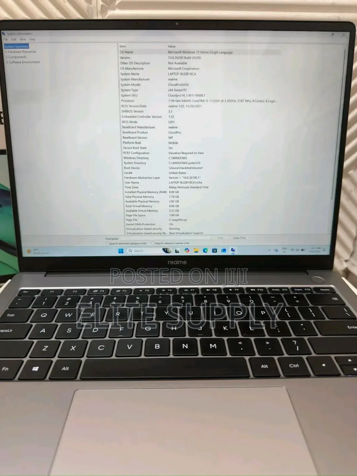 New Laptop Xiaomi Redmi G 2022 8GB Intel Core i5 SSD 256GB