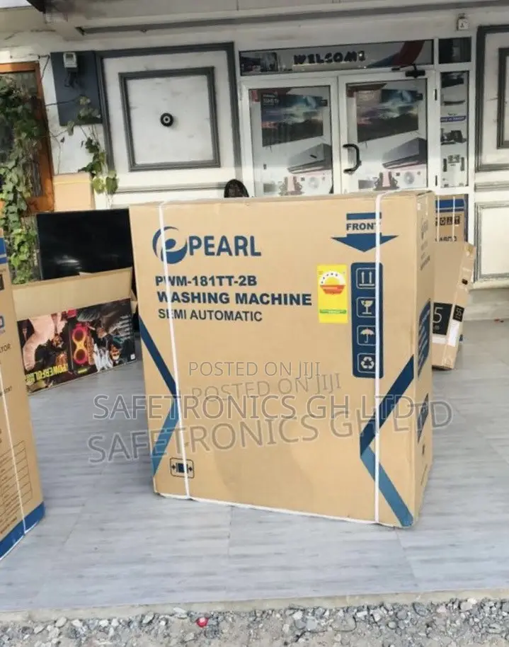 Choose Sleek Semiautomatic 18kg TopLoad Pearl Twintub WashingMachine