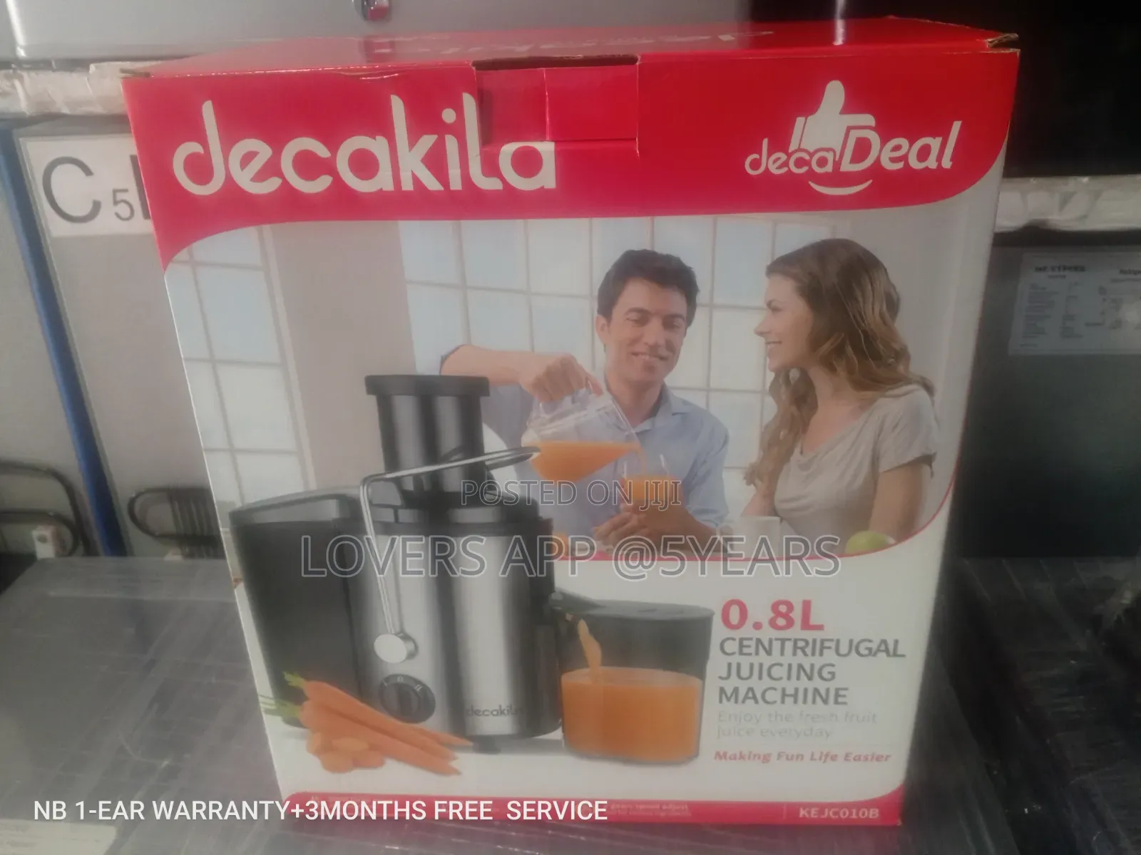 Juicy Taste 0.8L Centrifugal Juicing Machine