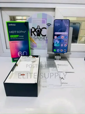 New Infinix Hot 60 Pro+ 256 GB Silver