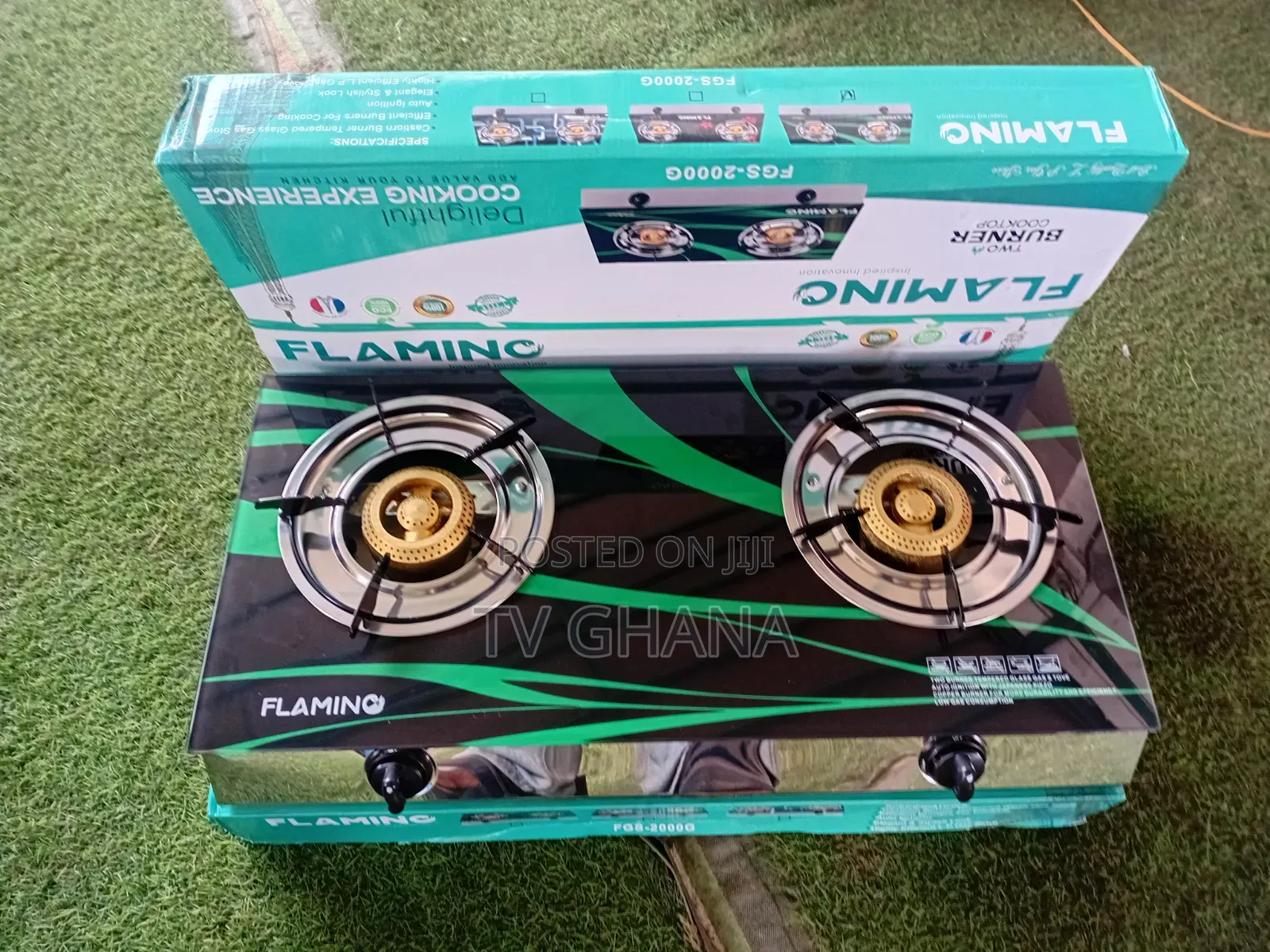 FLAMINO FGS_2000 Two Burner Gas Stove – Premium Quality, StrongFGS