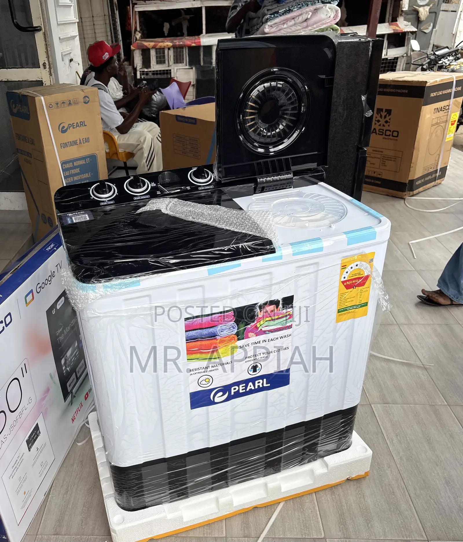 Extremely Adorable Pearl 12kg Washing Machine(Spin Dry)