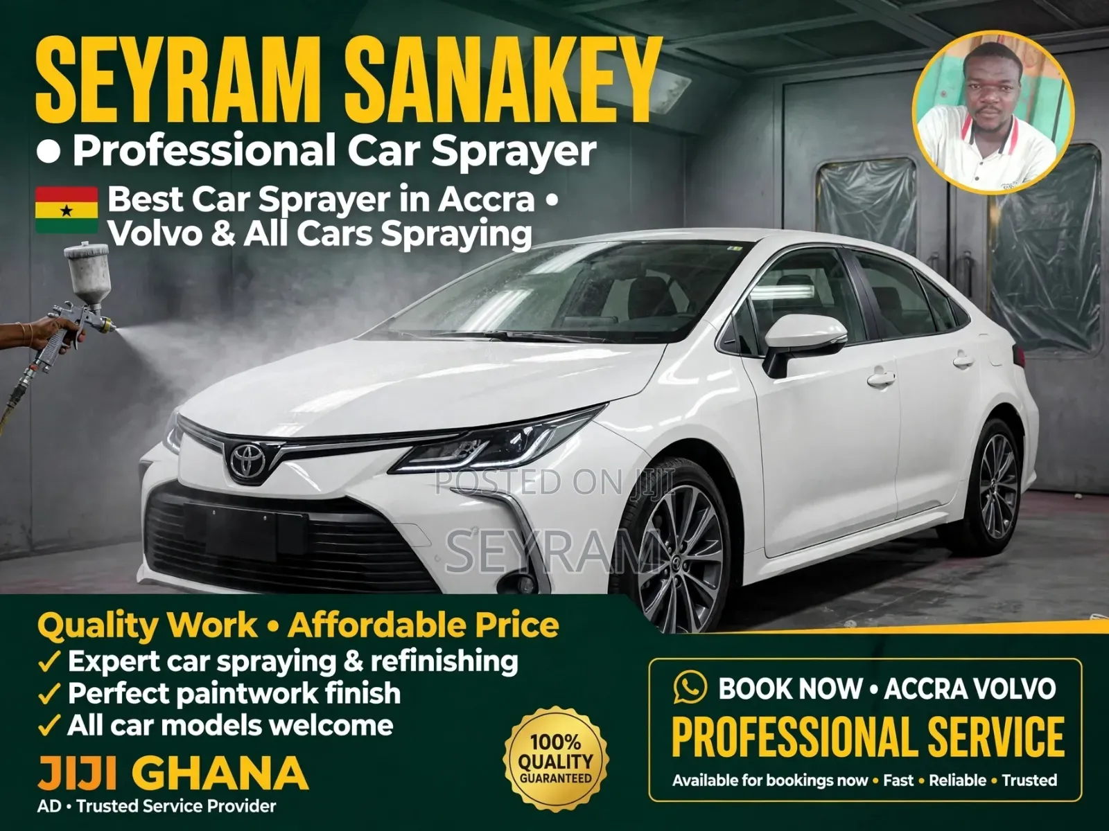 Best Car Sprayer - Accra Volvo Kaneshie