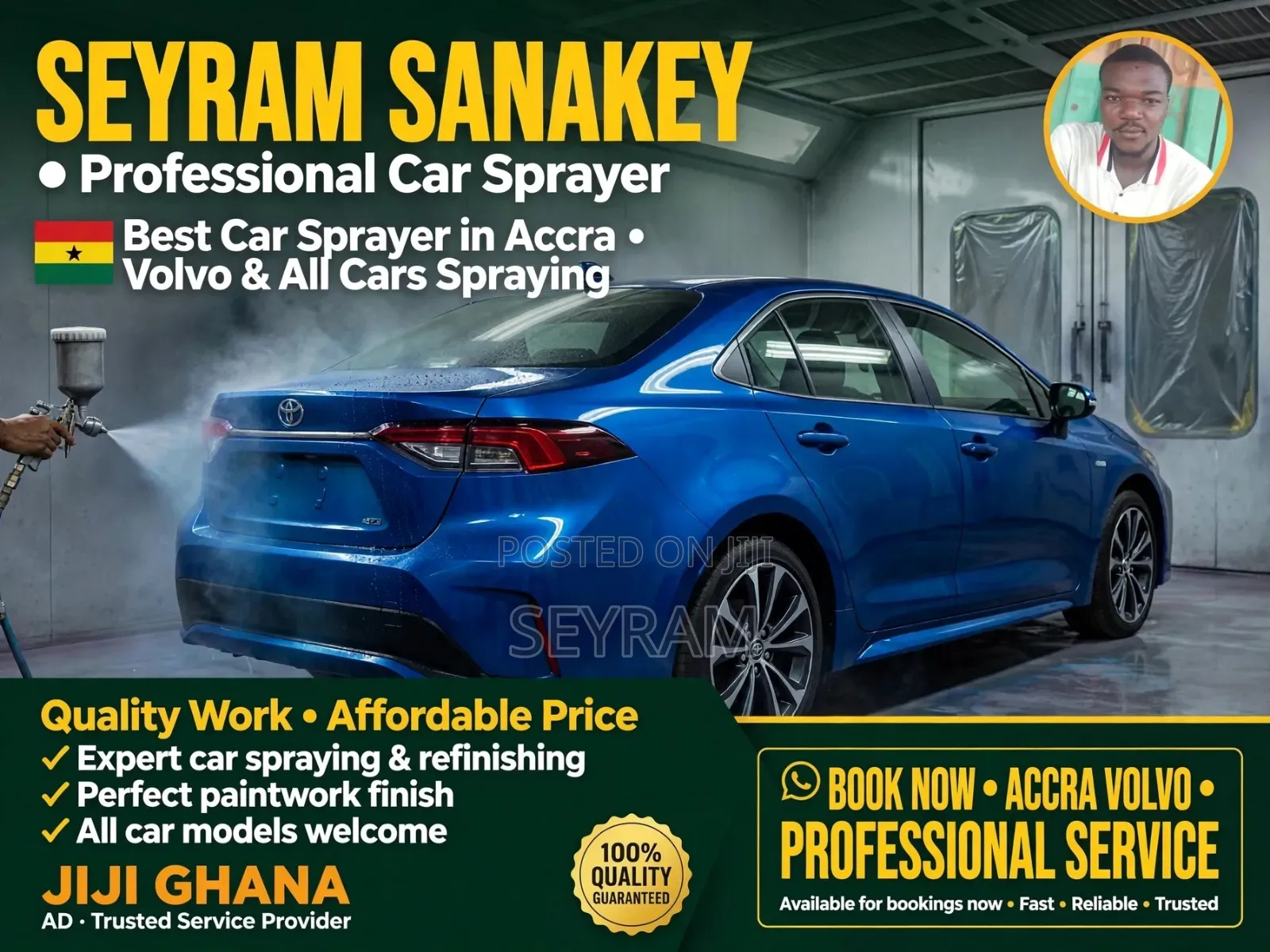 Best Car Sprayer - Accra Volvo Kaneshie
