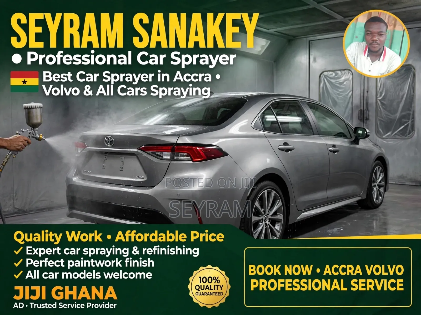 Best Car Sprayer - Accra Volvo Kaneshie