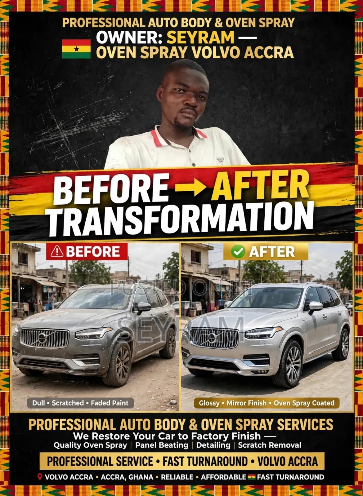 Best Car Sprayer - Accra Volvo Kaneshie