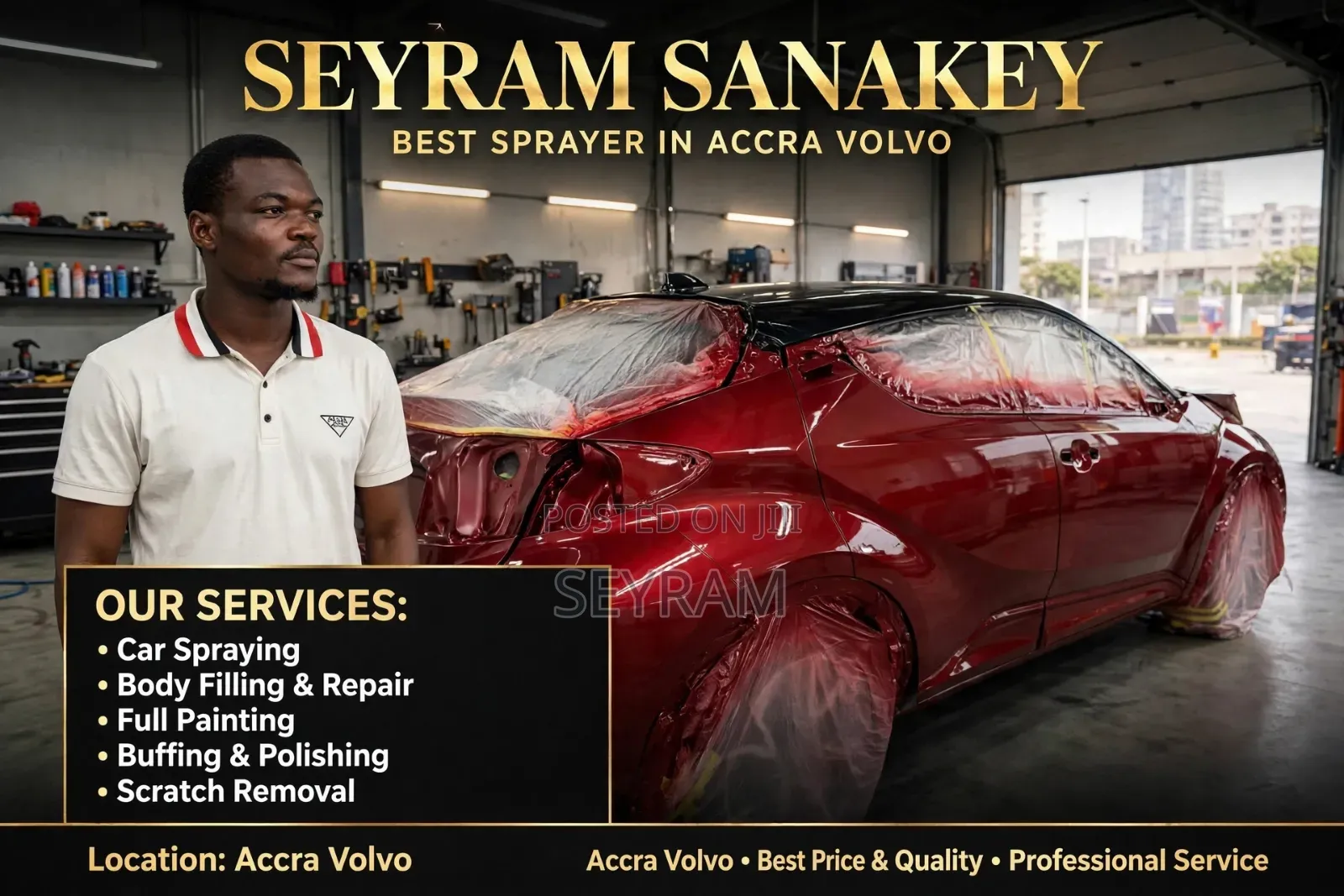Best Car Sprayer - Accra Volvo Kaneshie