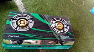 Flamino 2-Burner Gas Cooker – Neat Design, Powerful Performance