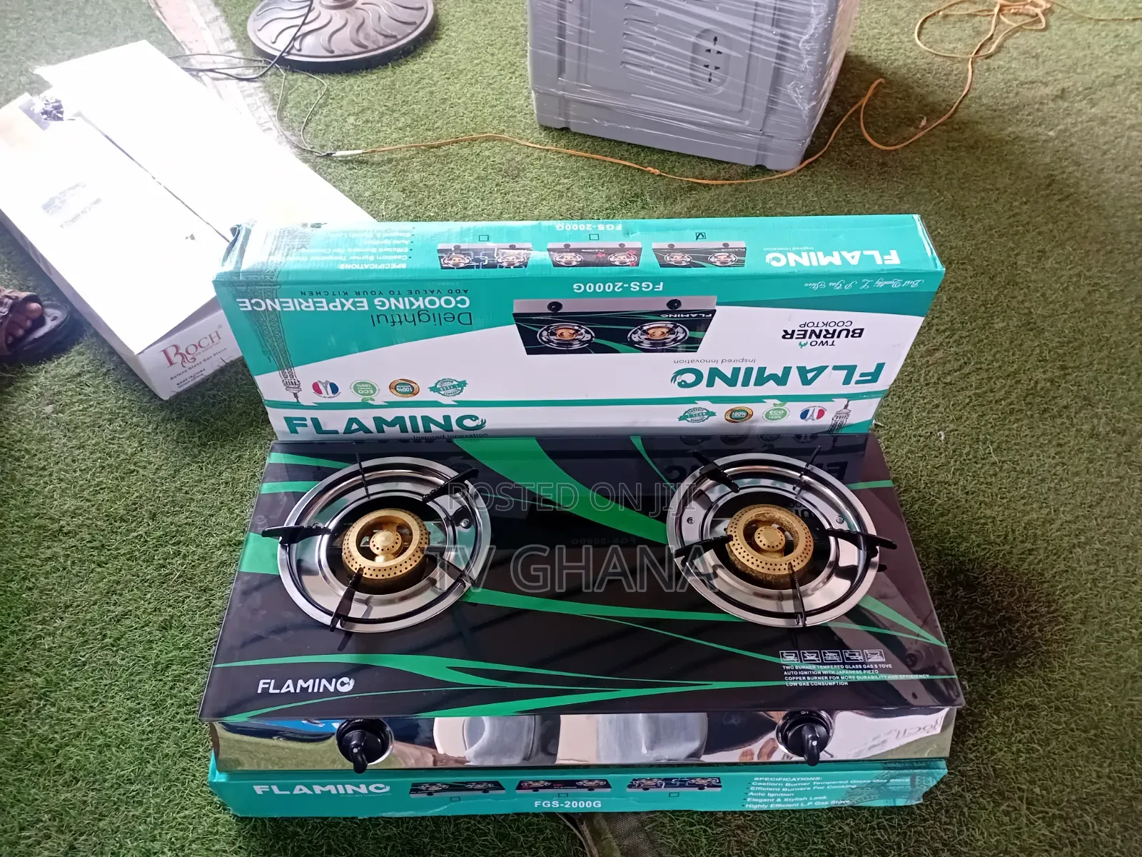 High Quality FLAMINO FGS_2000 2 Burner Gas Stove – Durable Easy