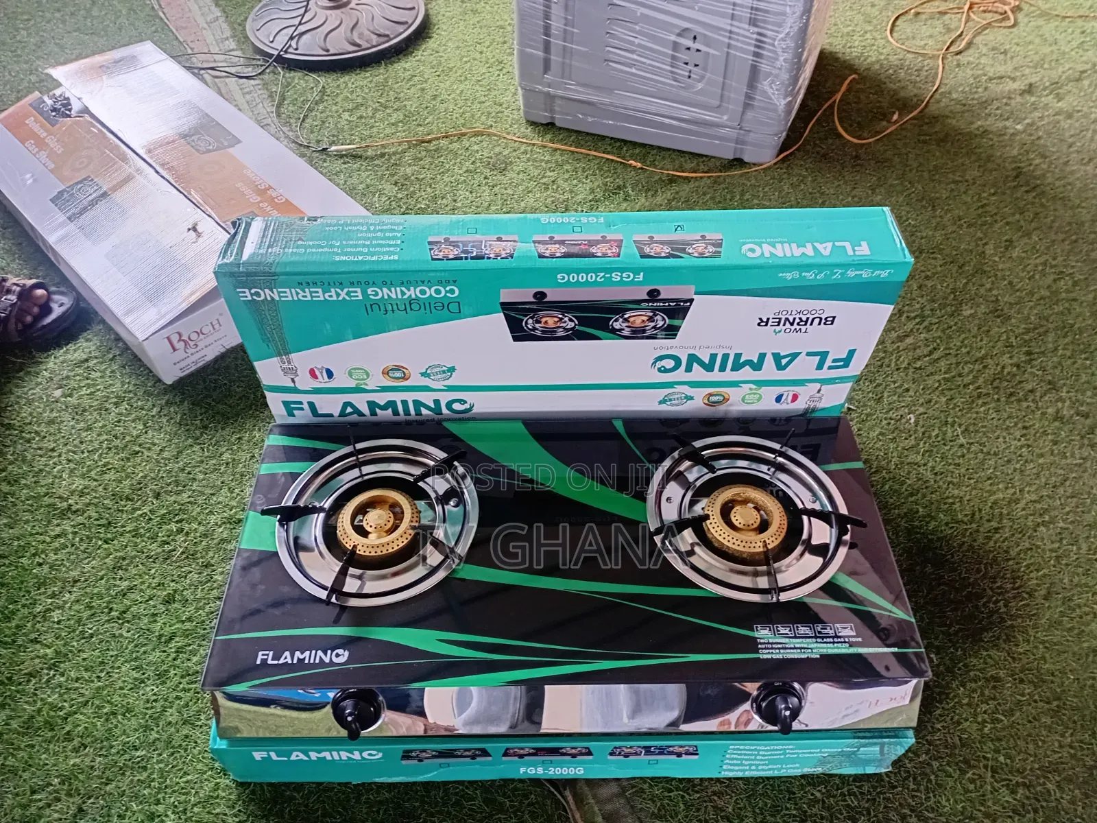 FLAMINO FGS_2000 Two Burner Gas Stove – Strong, Durable