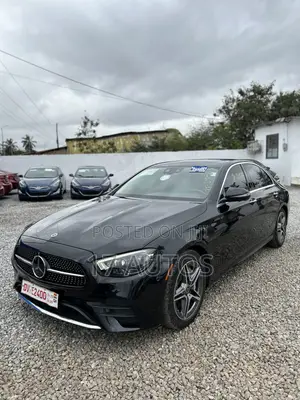 Mercedes-Benz E350 2021 Black