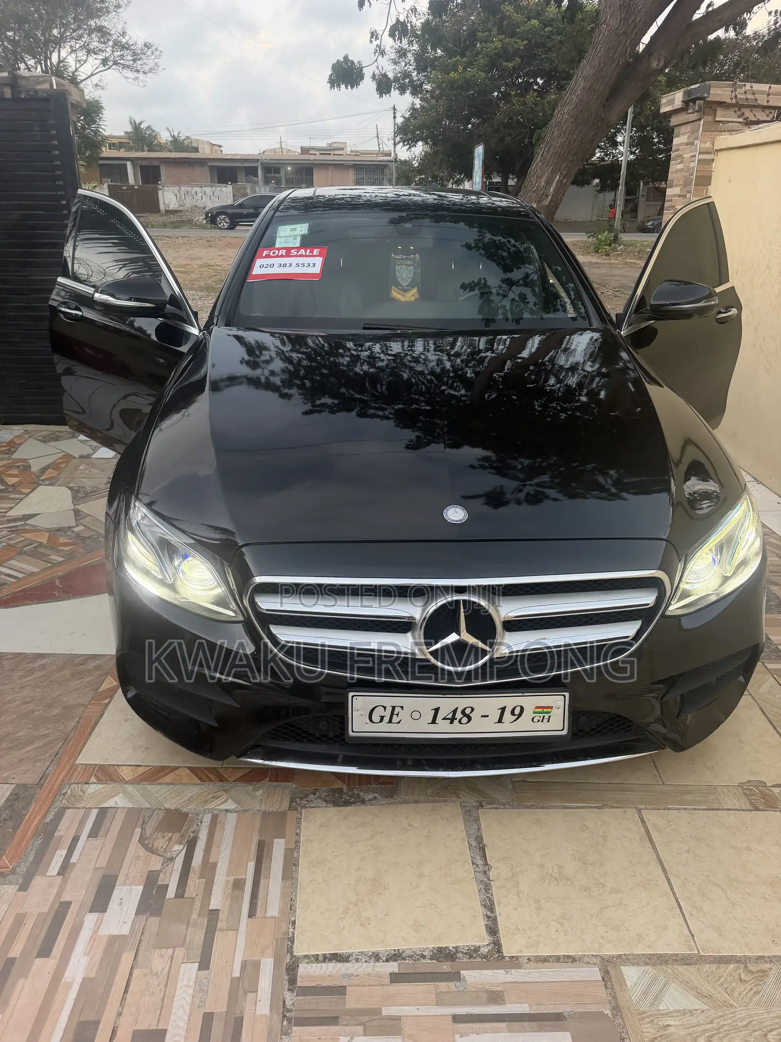 Mercedes-Benz E300 Base RWD Sedan (2.0L 4cyl 9A) 2017 Black