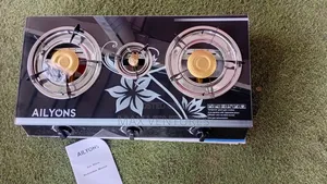 Ailyons Glass Top Stove – 3in1 Design for Modern Kitchens 3 Gas Burner