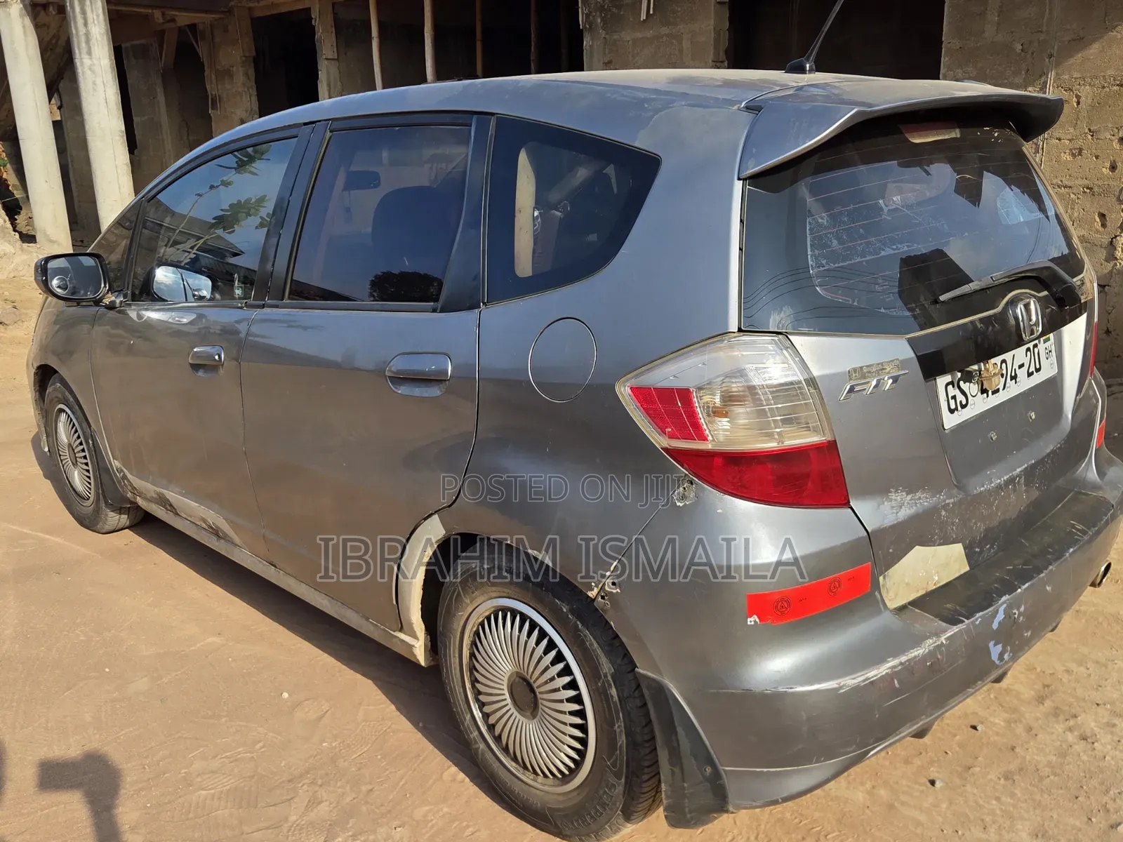 Honda Fit Sport 2010 Gray
