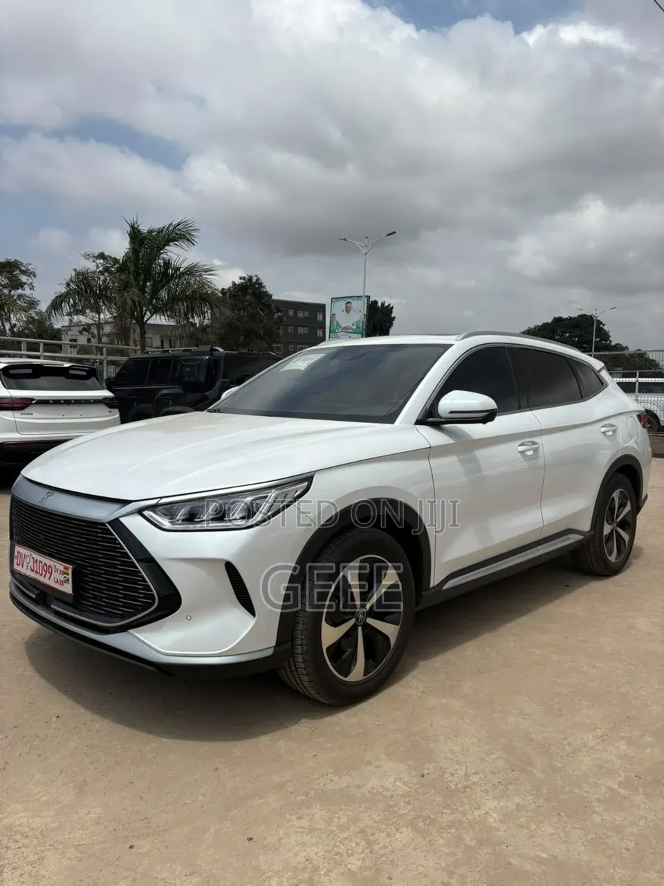 New BYD Song Plus 2024 White