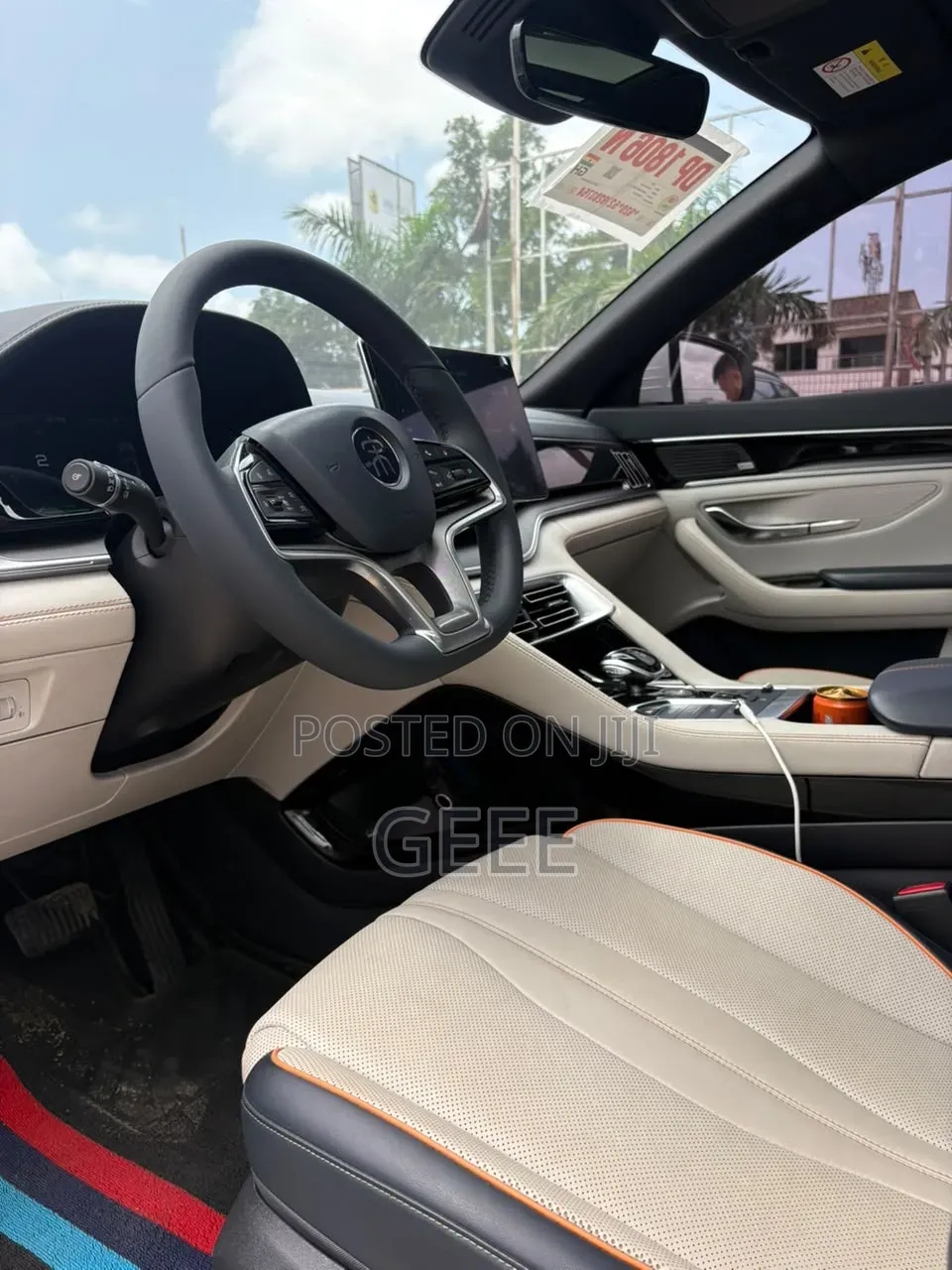 New BYD Song Plus 2024 White