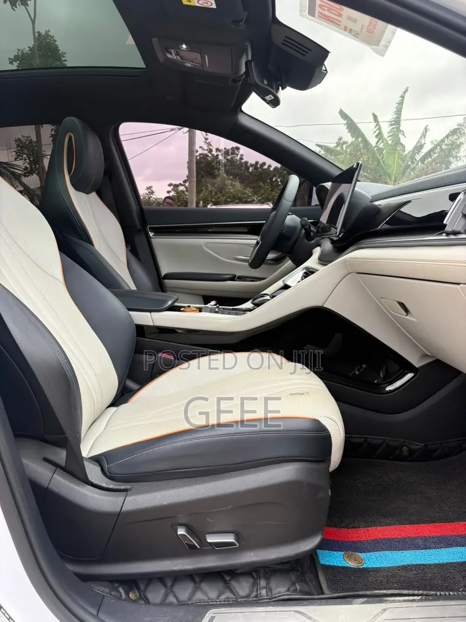 New BYD Song Plus 2024 White
