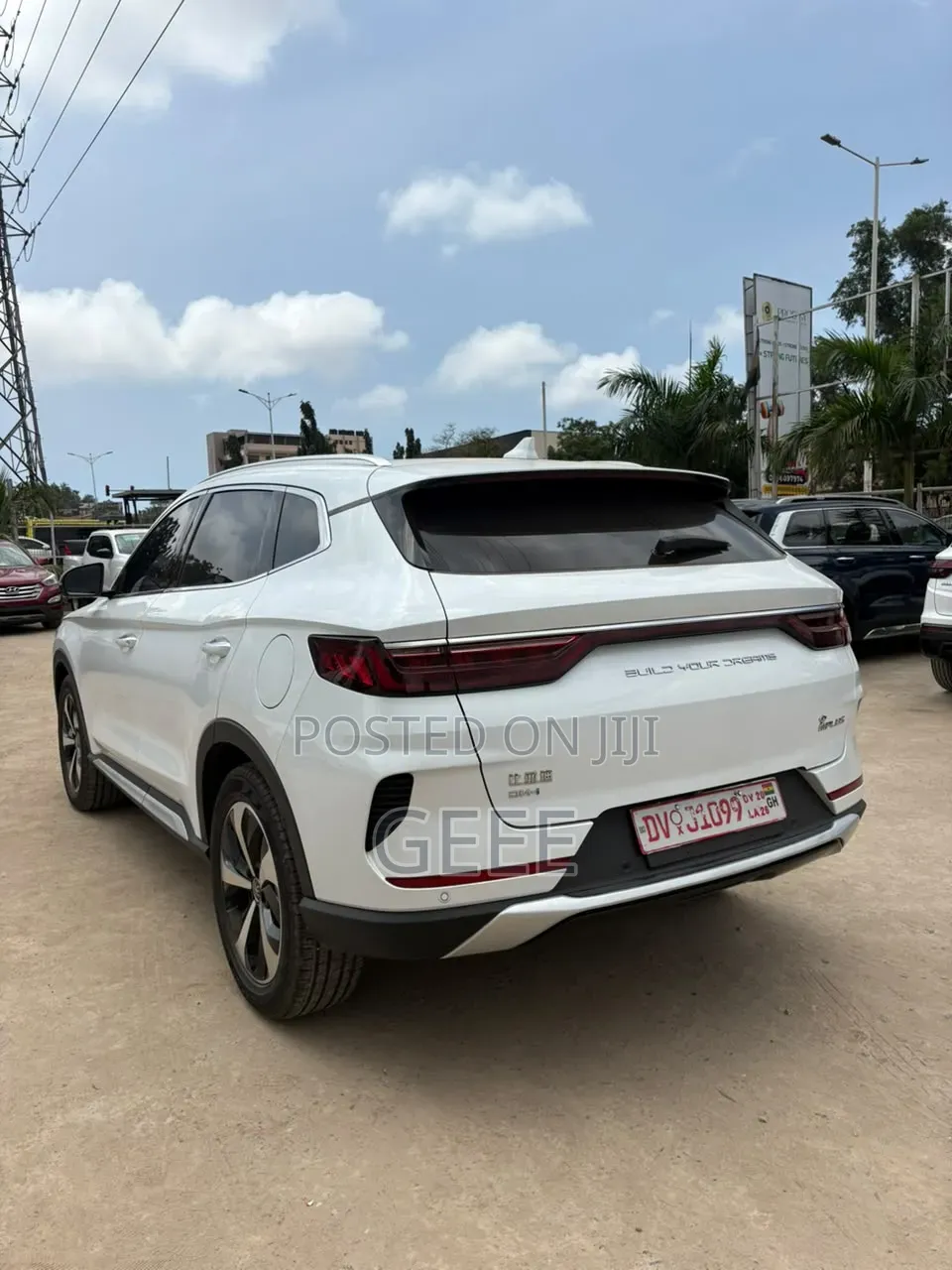 New BYD Song Plus 2024 White