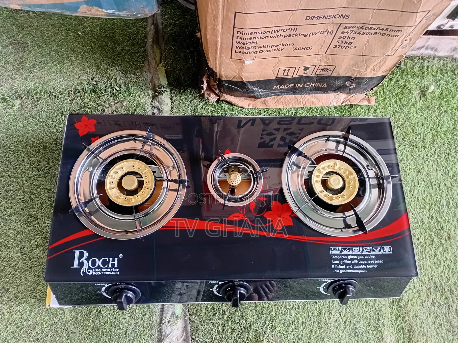 Roch Gas Burner – Heavy Quality Cooker With Excellent Heat Flame