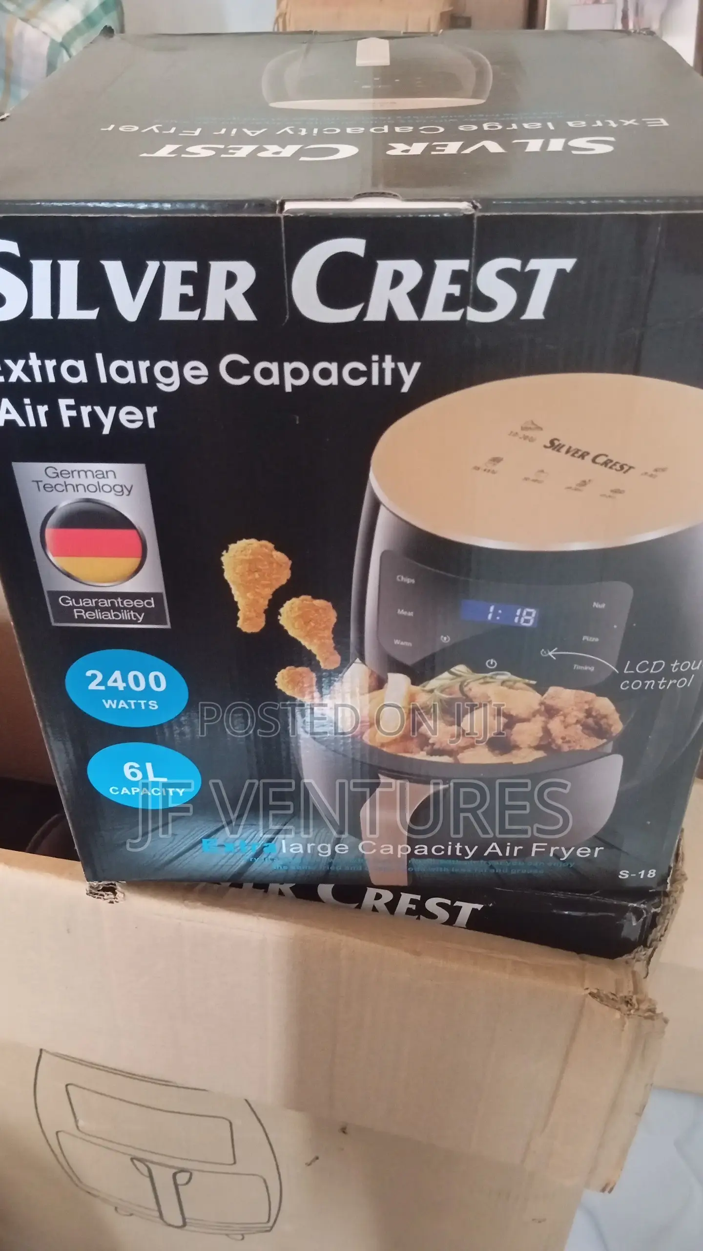 6L Silver Crest Airfryer