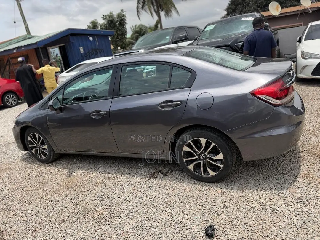 Honda Civic EX 4dr Sedan (1.8L 4cyl CVT) 2015 Gray