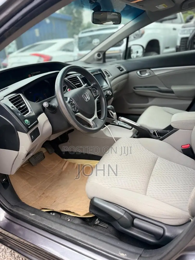 Honda Civic EX 4dr Sedan (1.8L 4cyl CVT) 2015 Gray