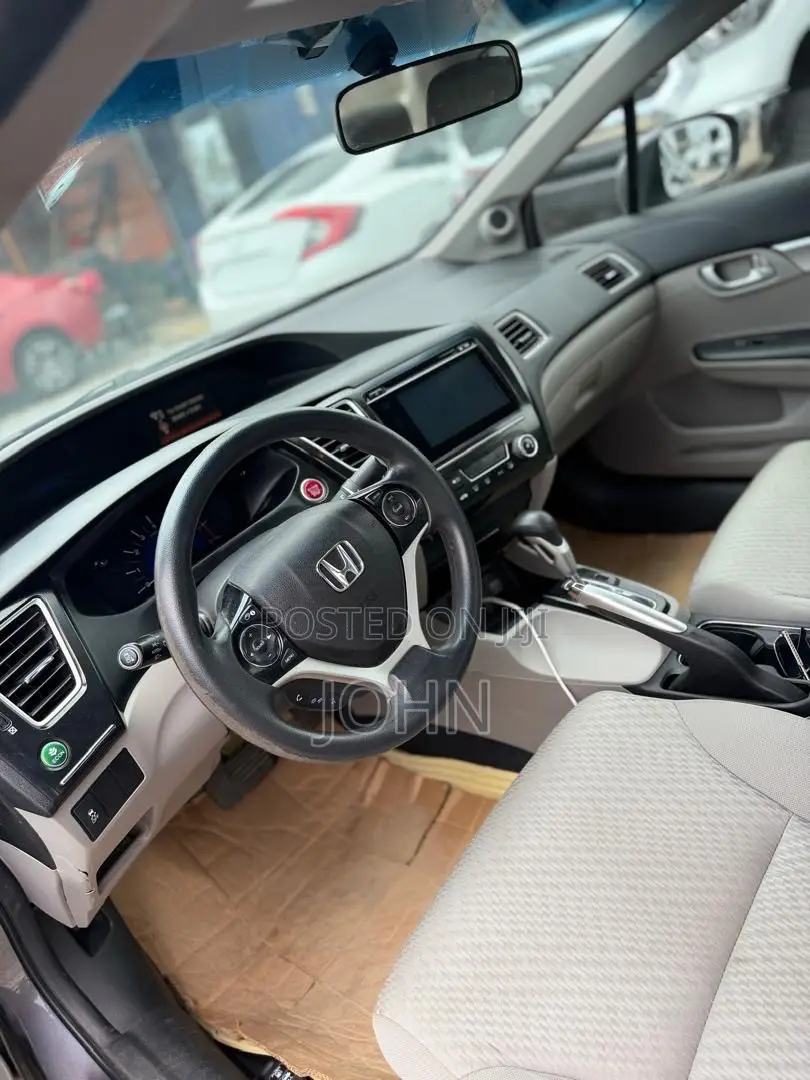 Honda Civic EX 4dr Sedan (1.8L 4cyl CVT) 2015 Gray