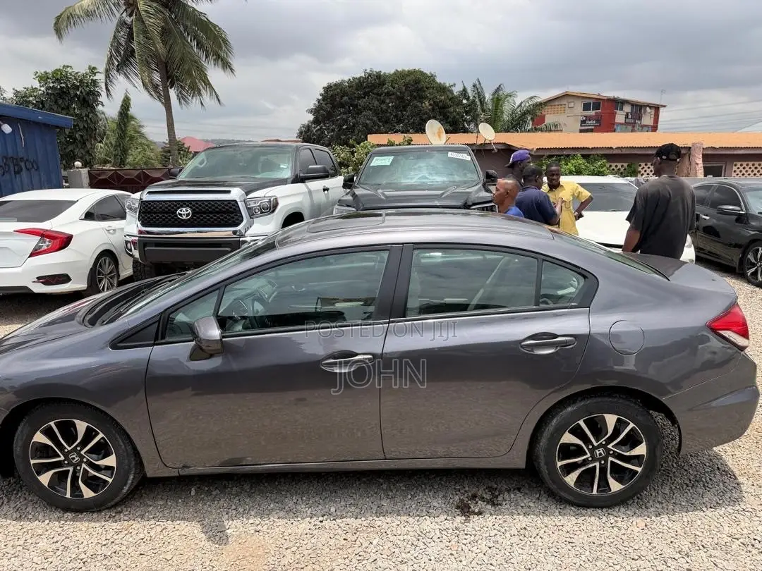 Honda Civic EX 4dr Sedan (1.8L 4cyl CVT) 2015 Gray
