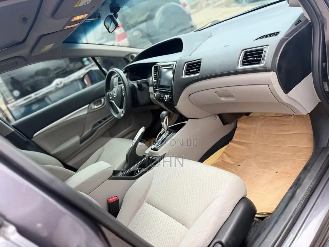 Honda Civic EX 4dr Sedan (1.8L 4cyl CVT) 2015 Gray