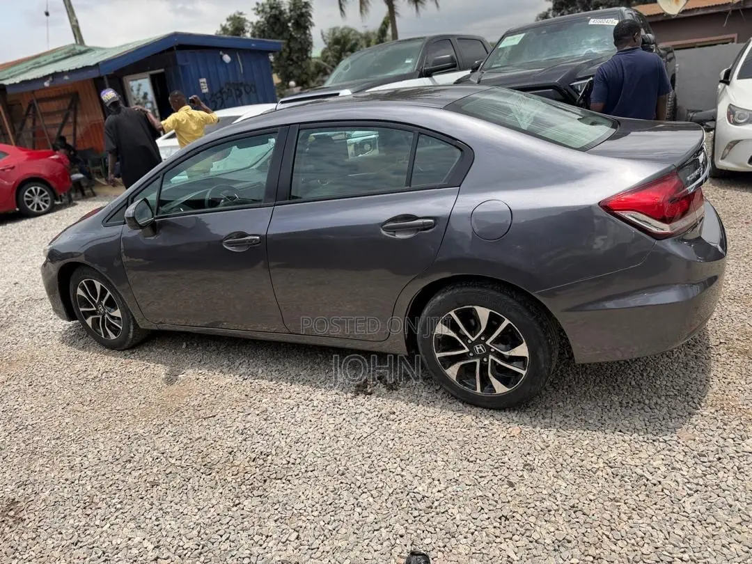 Honda Civic EX 4dr Sedan (1.8L 4cyl CVT) 2015 Gray