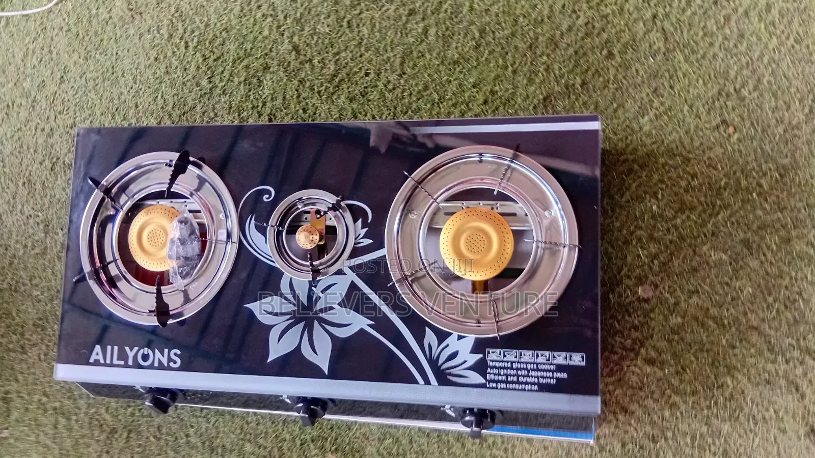 Roch 2 Burner Gas Cooker – Compact Efficient