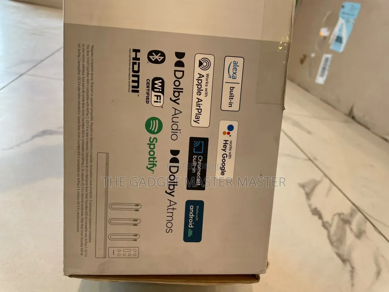 Bose Smart Soundbar 600 Premium TV Speaker