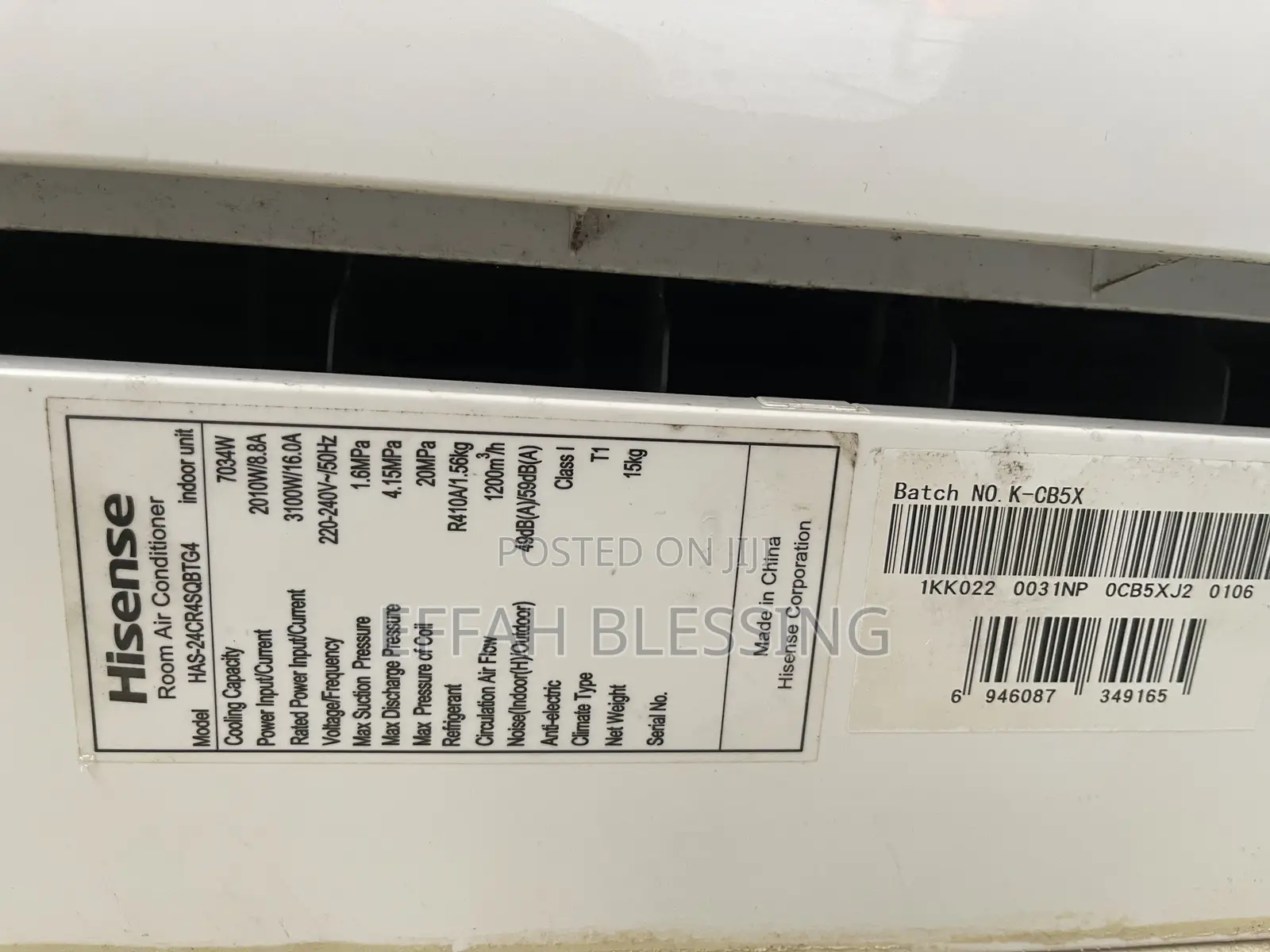 Hisense 2.5HP Split Air Conditioner - Working, Fast Cooling
