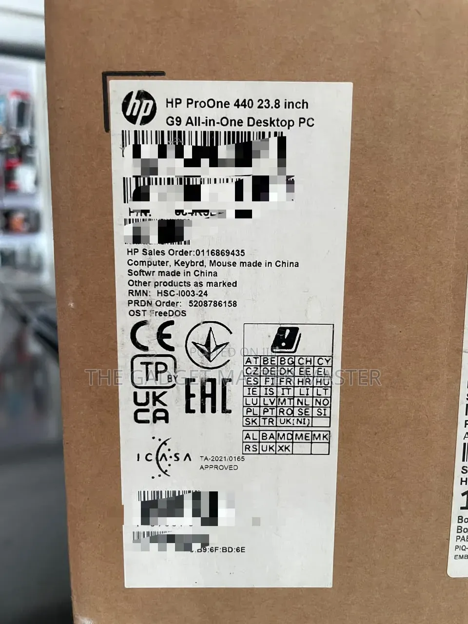 New Desktop Computer HP Pro 400 G9 8GB Intel Core i7 SSD 512GB