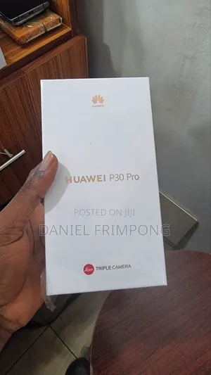 New Huawei P30 Pro 128 GB Black