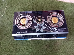Ailyons 2 Burner Gas Cooker – Neat Design, Efficient Flame Long