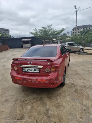 Toyota Corolla 2010 Red