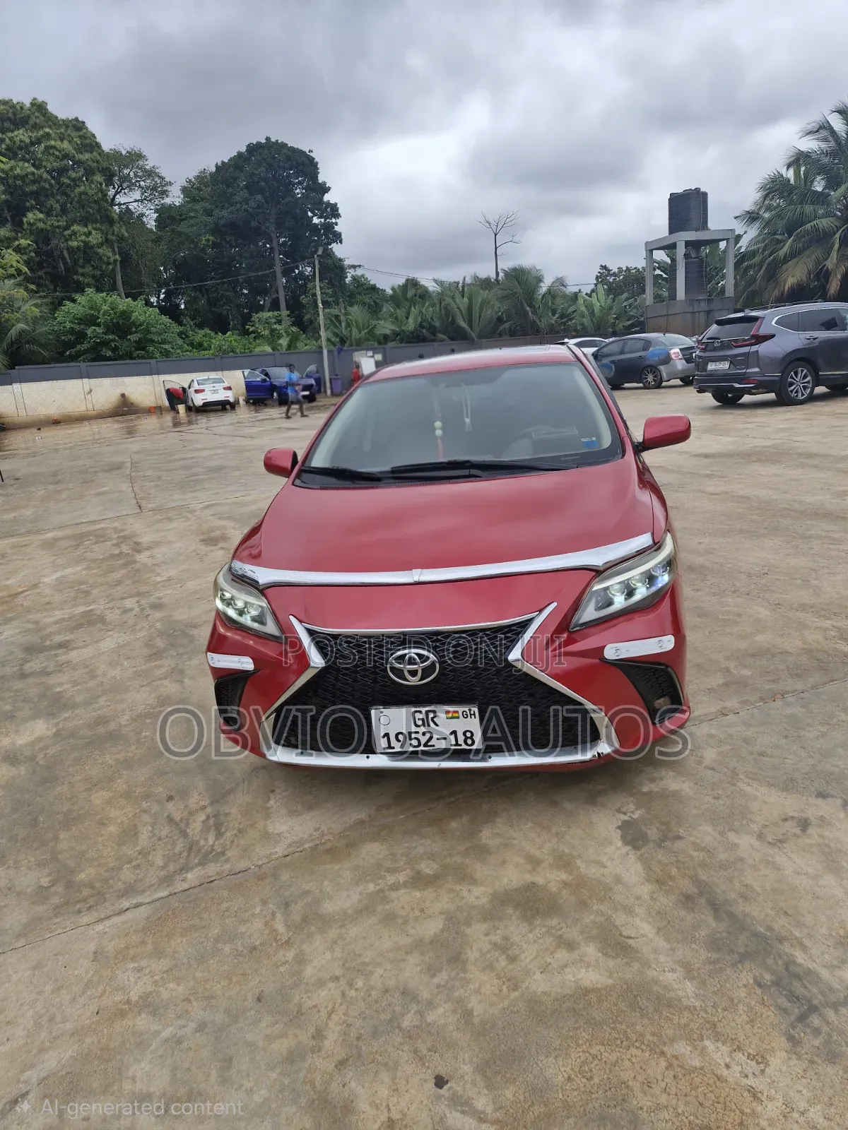 Toyota Corolla 2010 Red