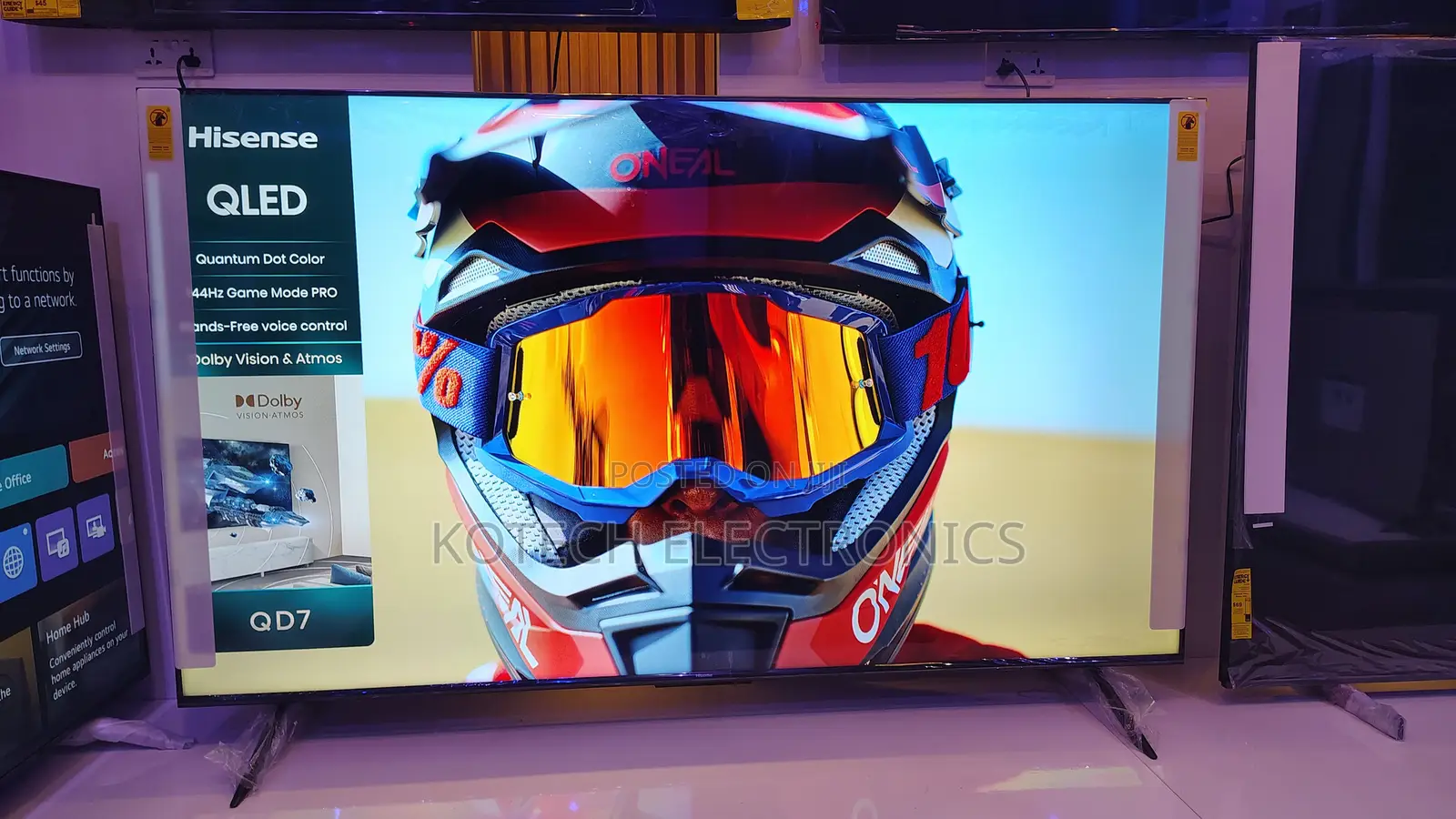 Hisense - 85" Class QD7 Series UHD QLED Smart Google TV