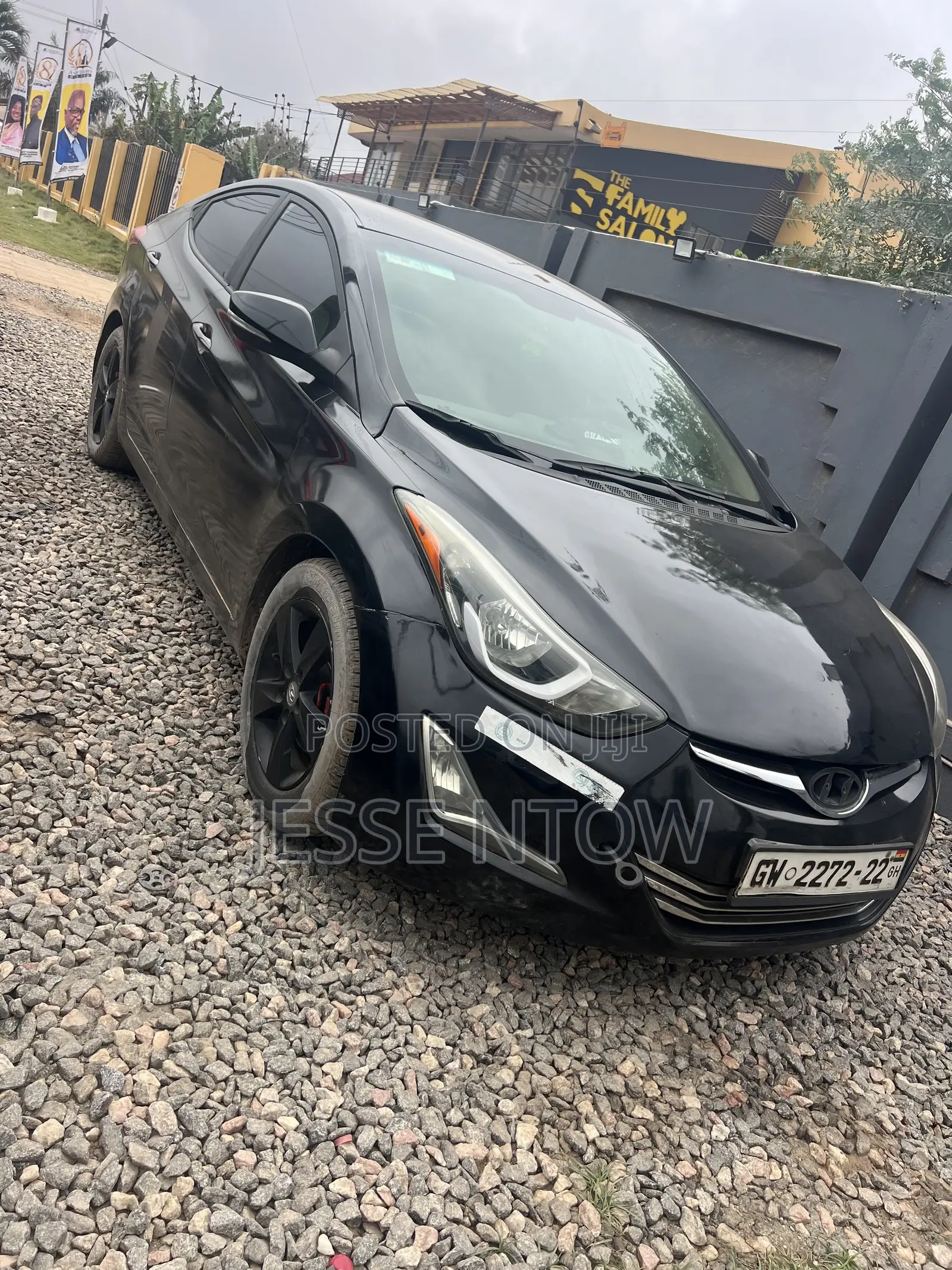 Hyundai Elantra 2013 Black
