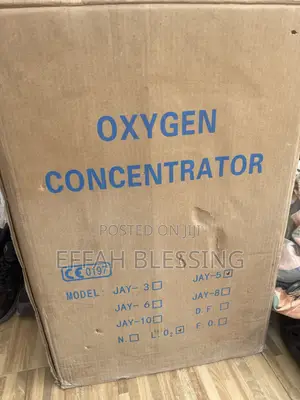 Oxygen Concentrator 5l/Min (JAY-5) - Working, With Box