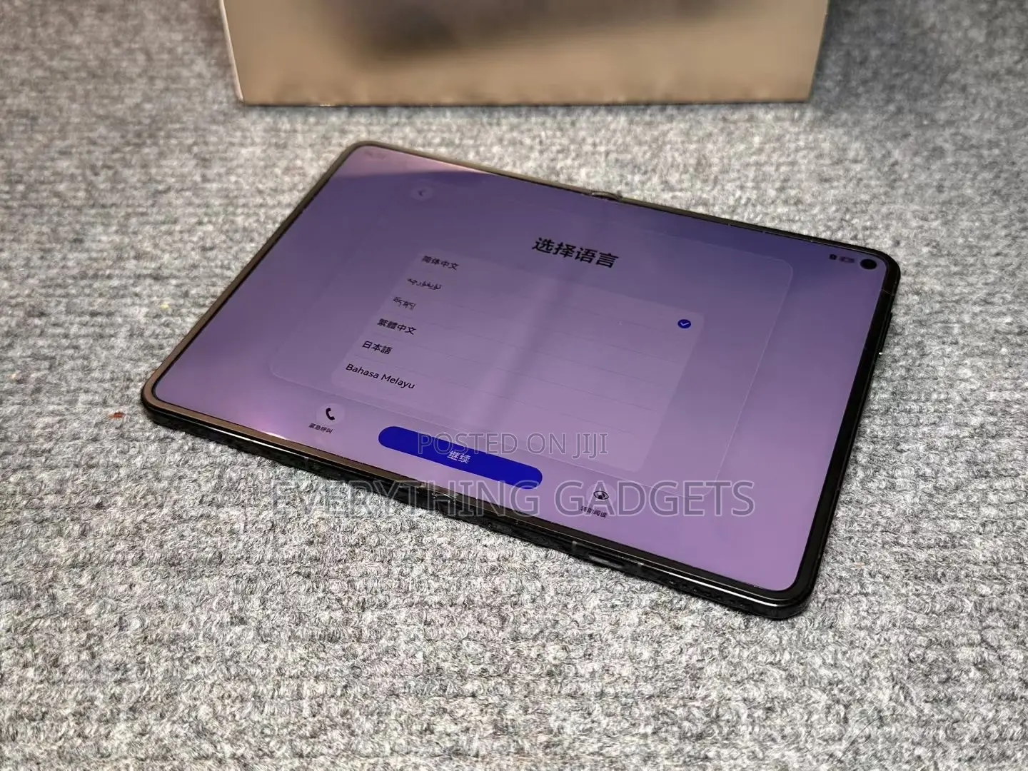 New Huawei Pura X Max 512 GB Blue