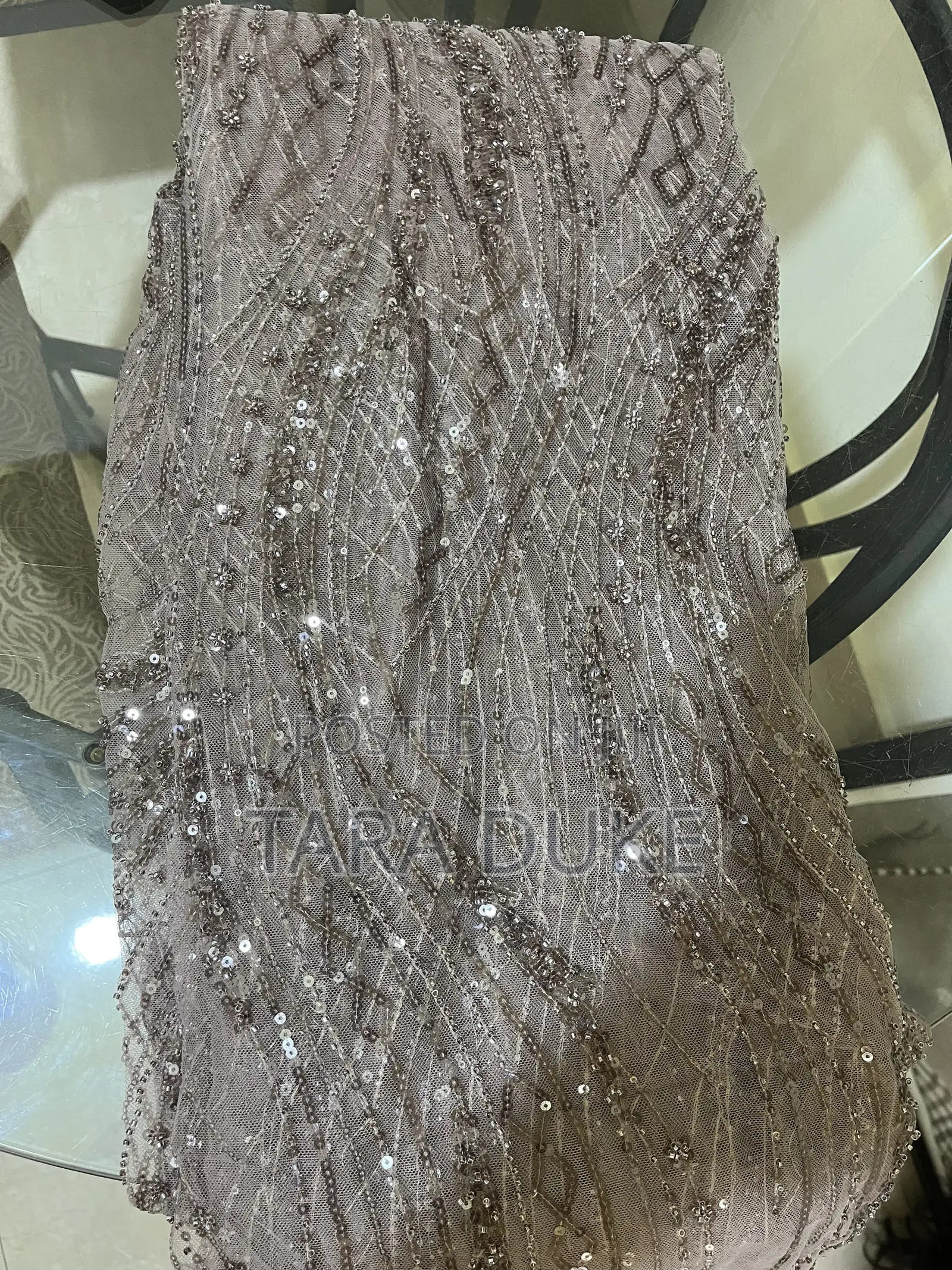 Luxury Beaded Lace