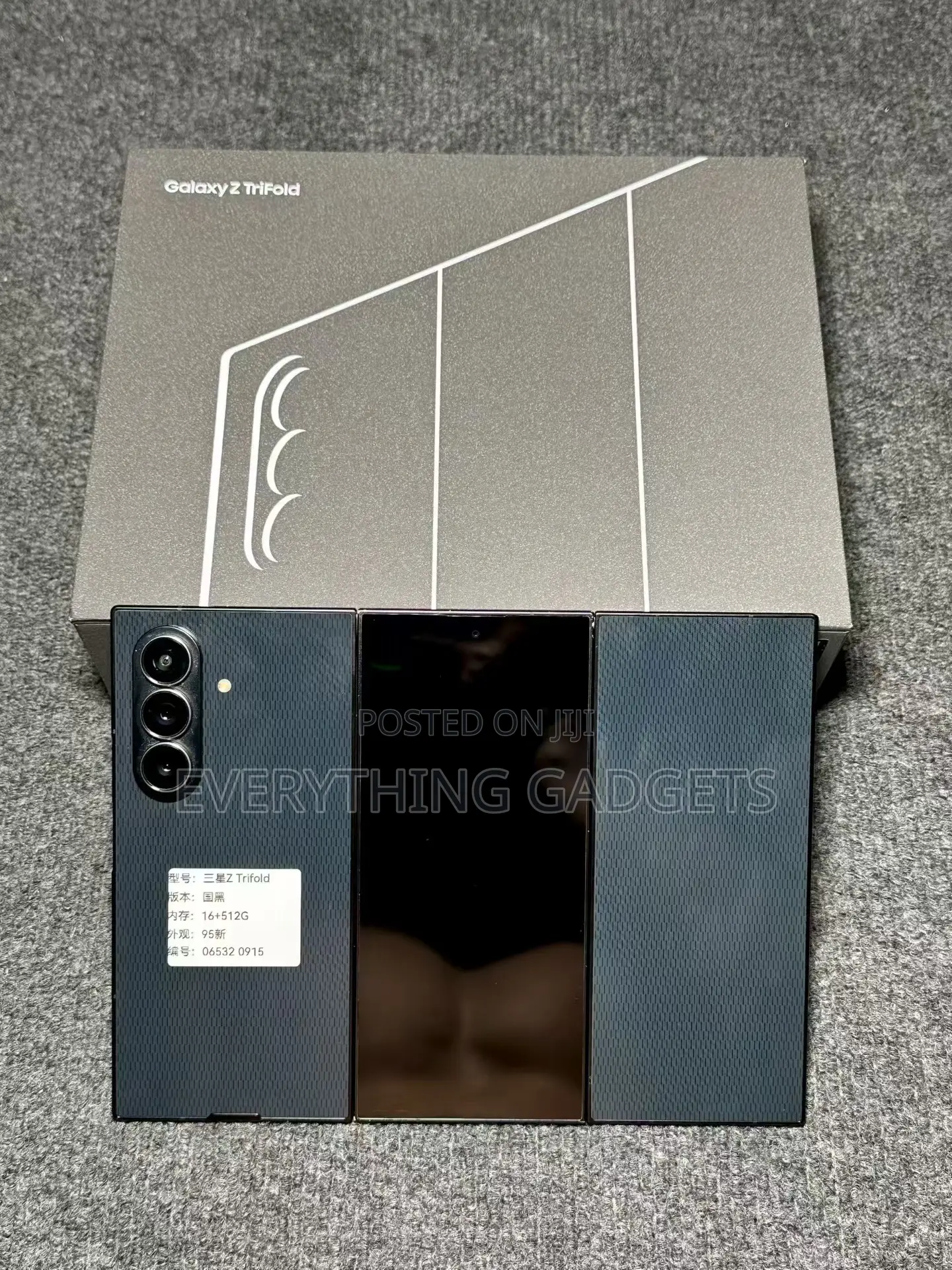 New Samsung Galaxy Z Trifold 512 GB Blue