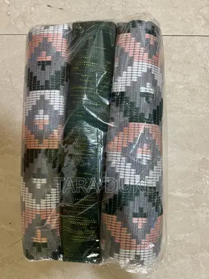 3-Piece Geometric Woven Fabric Bundle