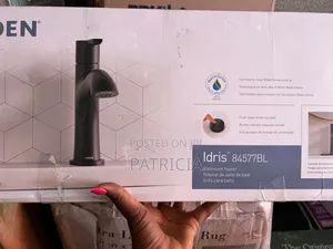 Moen Idris 84577BL Matte Black Bathroom Faucet – Brand New