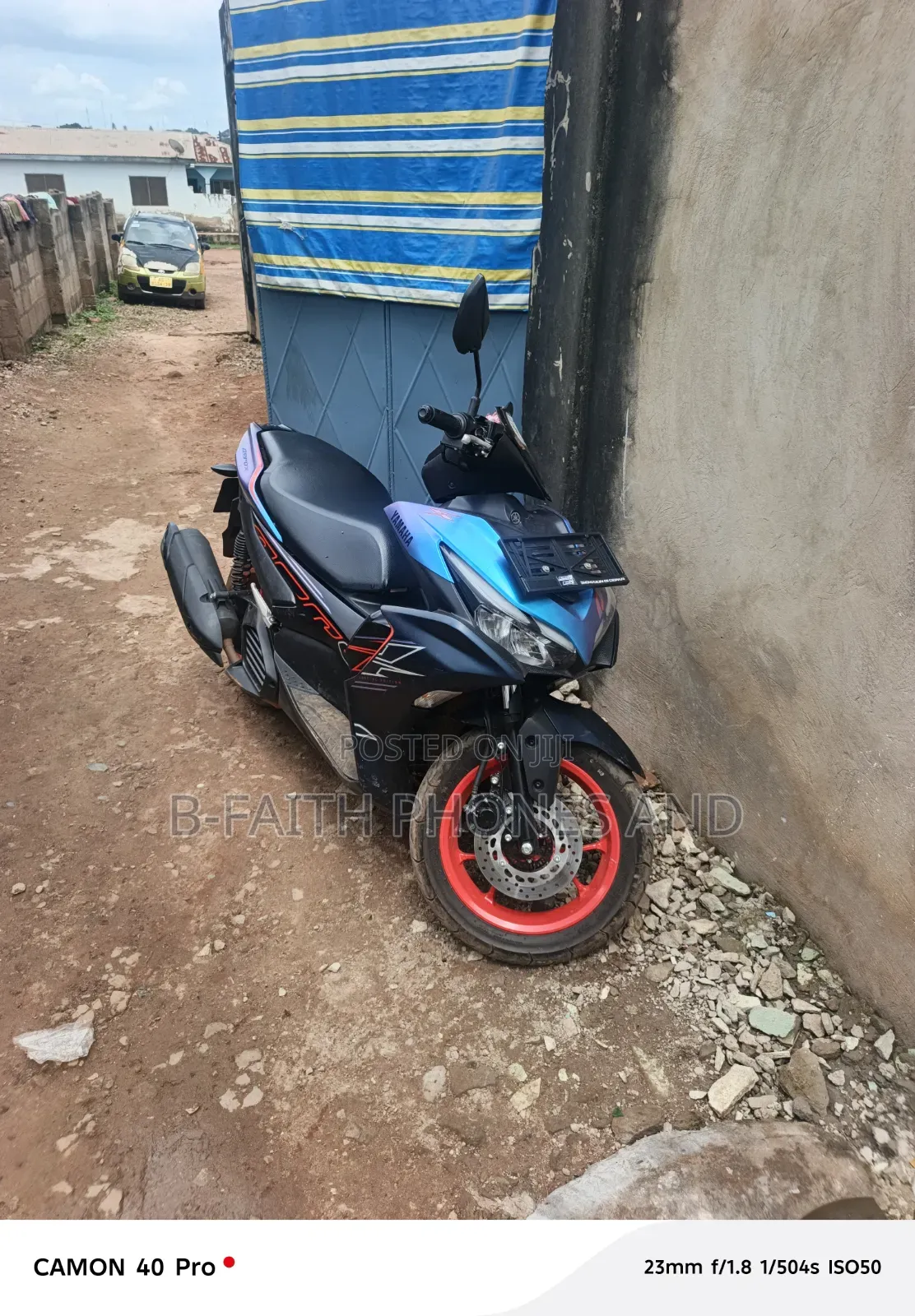 Yamaha Aerox 2025 Blue