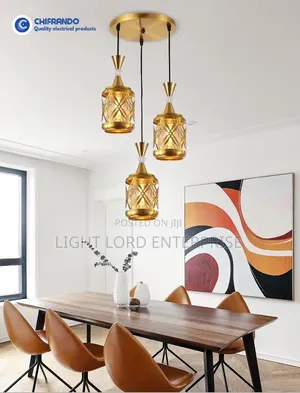 Gold Base Pendant Light