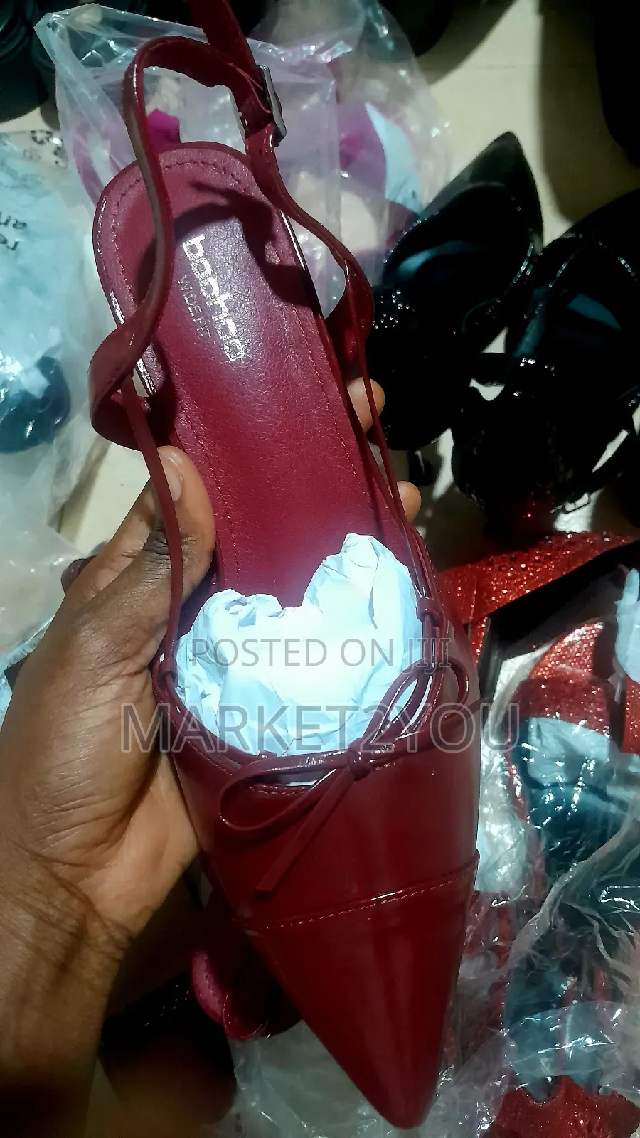 Brand New Boohoo Wide Fit Heels — Uk 6